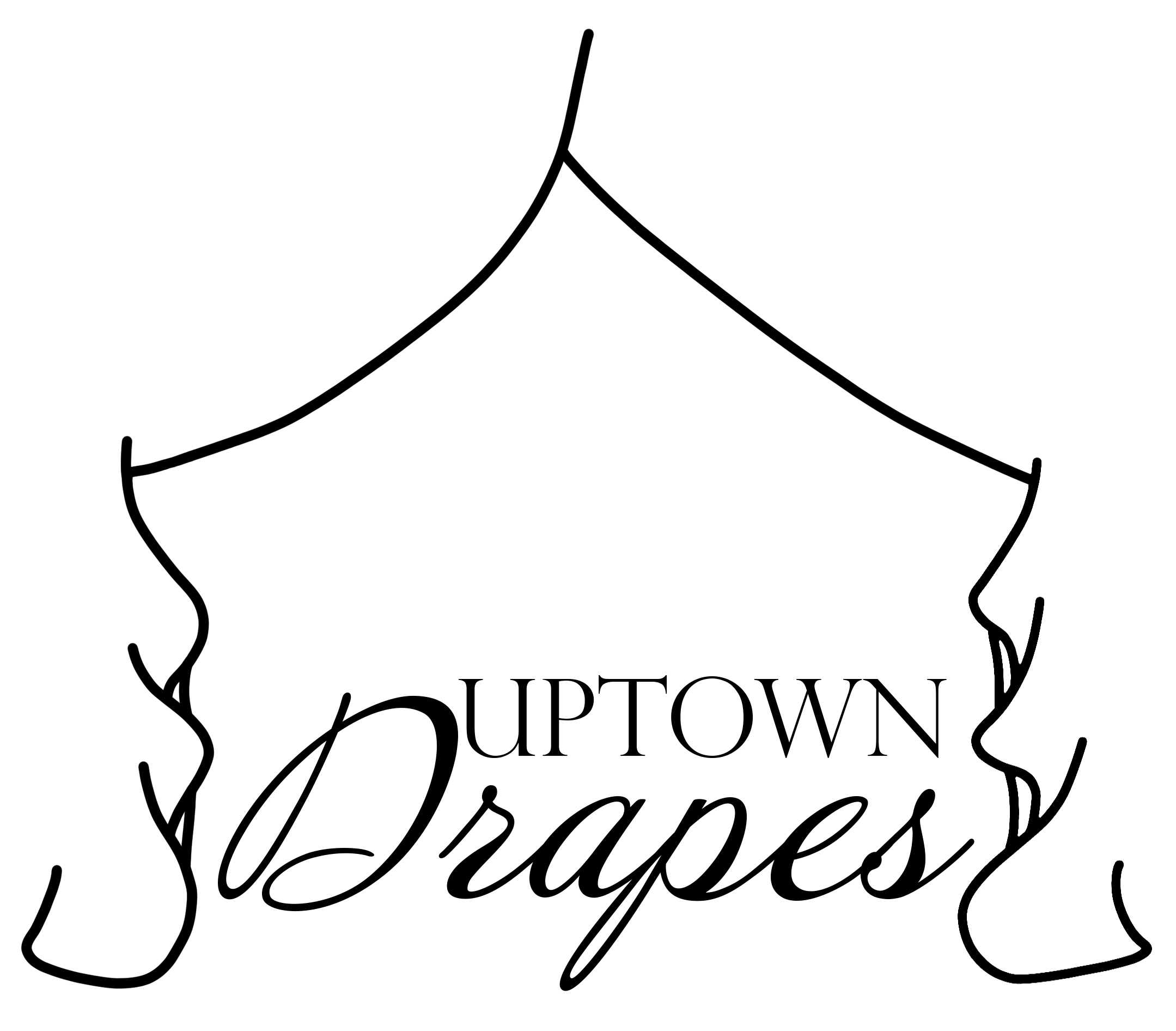 Uptown Drapes white square