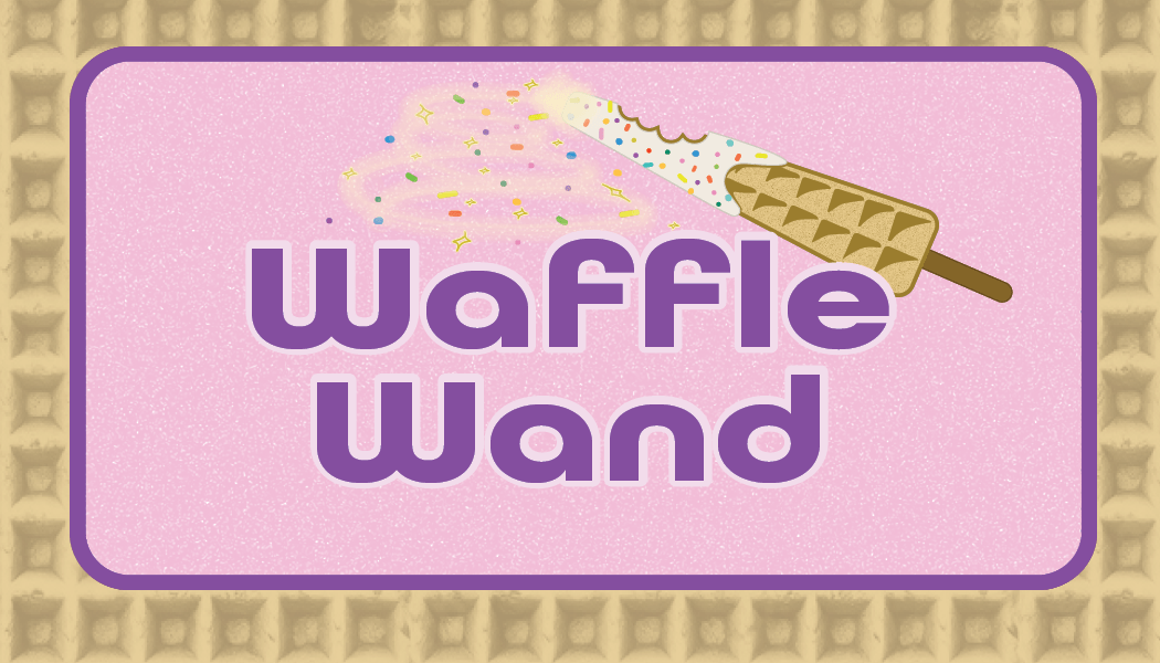 Waffle Wand loyalty card front